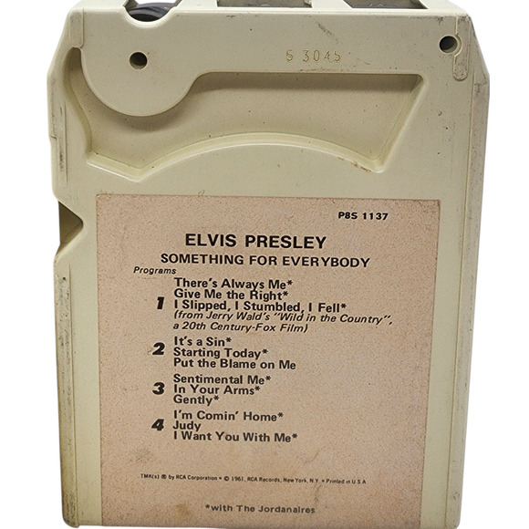 Set Of Three Elvis Presley 8-Tracks Fun In Acapulco Moody Blue Something For Eve - Picture 7 of 7